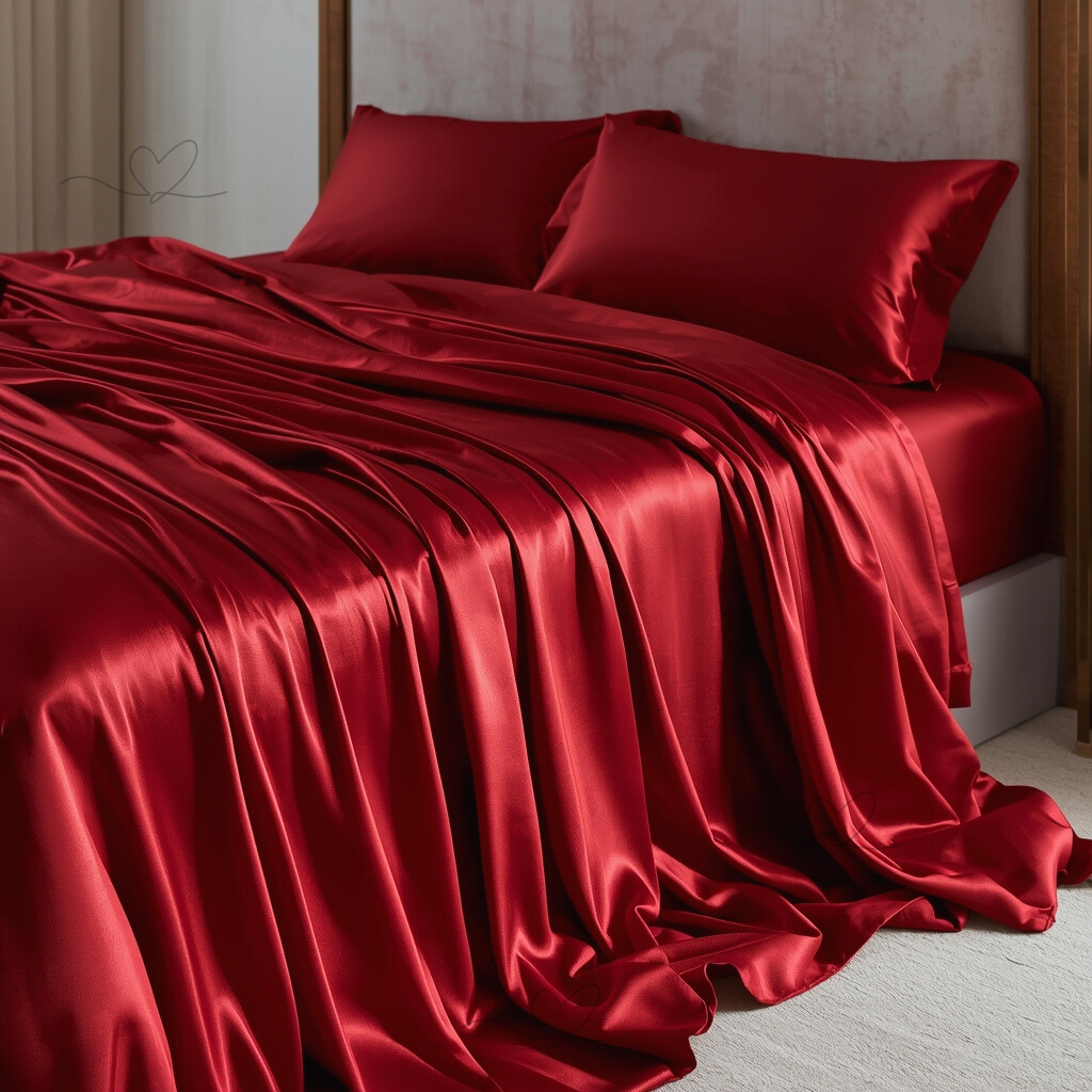 Drap en Soie Égyptienne Finition Satinée